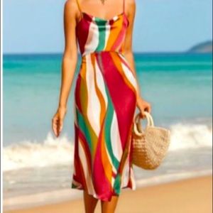 Cupshe Thin Strap Maxi Dress. Size Medium.